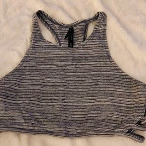 Barely worn workout cropped tank